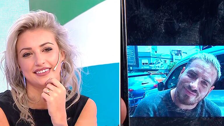 ¡Amor sin rótulos! Bianca Iovenitti estaba en Intrusos y fue sorprendida con un mensaje de Fede Bal