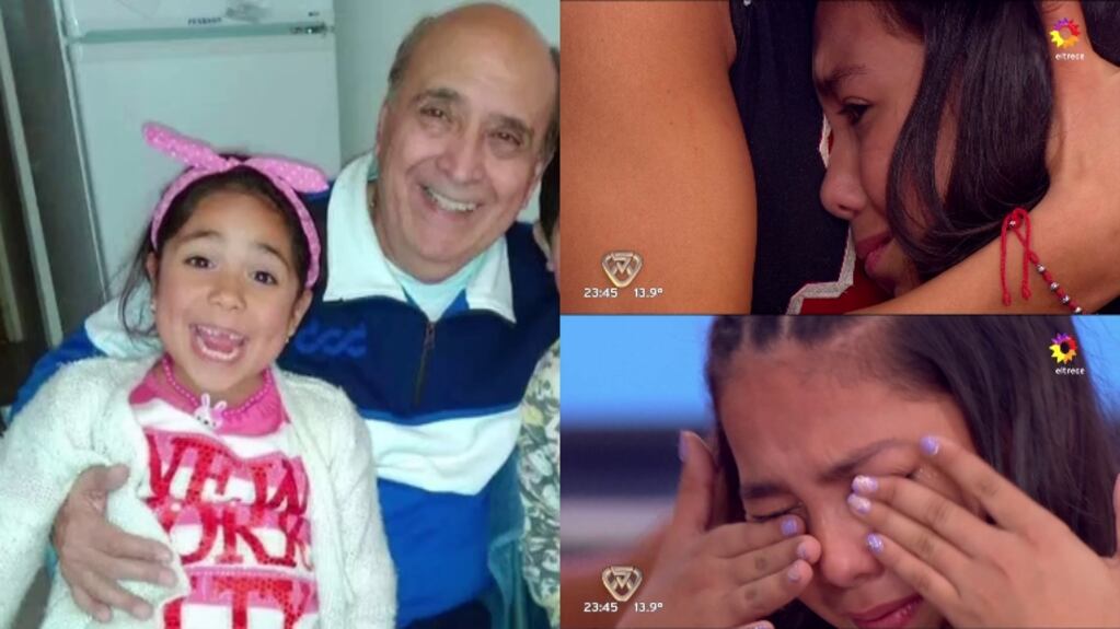 El llanto de Julieta Ledesma, la niña de 12 años que participó con Muriega en La Academia y le dedicó el baile a su abuelo: "Él era su gran fanático"