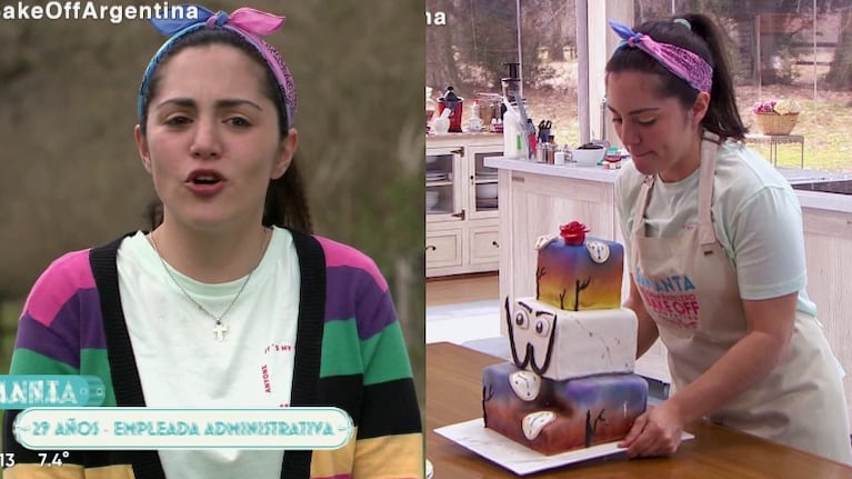 La llamativa frase de Samanta que dio que hablar en la final de Bake Off Argentina