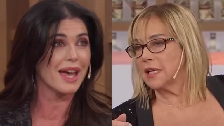 Pamela David le hizo un picante reclamo a Marcela Tinayre por Mariano Iúdica en Polémica en el bar
