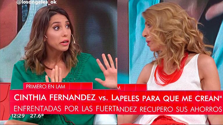 Fuerte cruce en vivo de Karina Iavícoli con Cinthia Fernández: "Nadie te cree, te encanta hacerte la víctima"