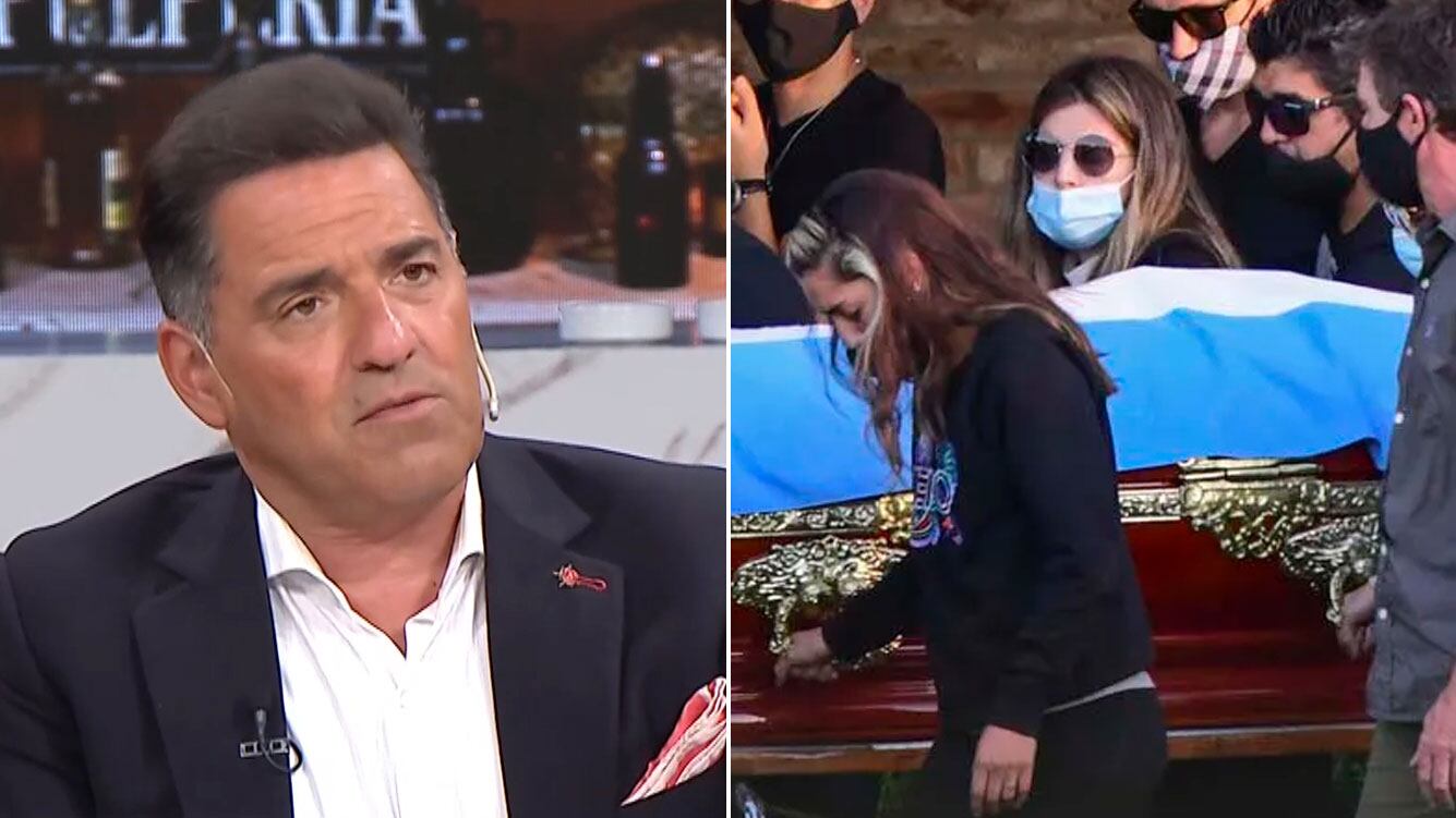 Mariano Iúdica contó detalles de lo que ocurrió en el velorio de Maradona: "La que más llevaba la voz cantante era Dalma" 