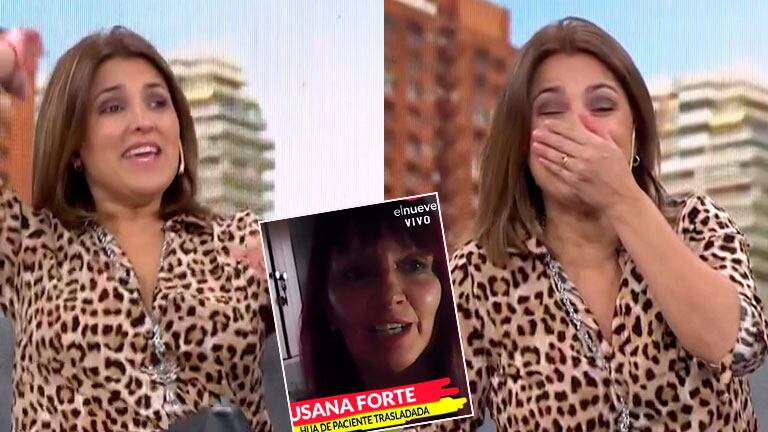 Maju Lozano y un momento insólito al aire con una entrevistada 