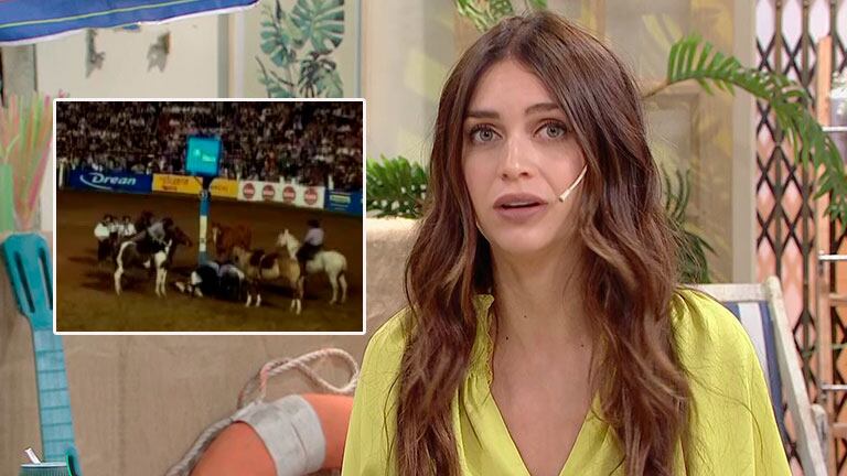 Zaira Nara habló en Morfi, todos a la mesa de la muerte de un caballo en una jineteada en Jesús María