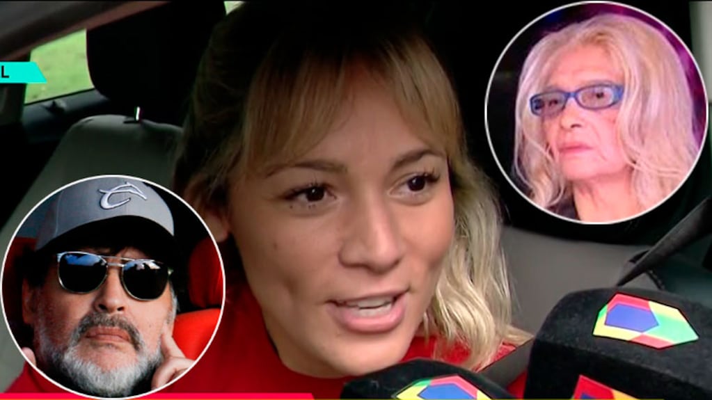 Rocío Oliva habló tras la frustrada mediación con Diego Maradona por los 6 millones de dólares que le reclama