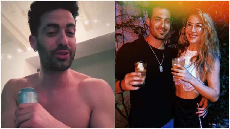 El divertido (y nostálgico) video de Mauro Caiazza, a días de separarse de Jimena Barón