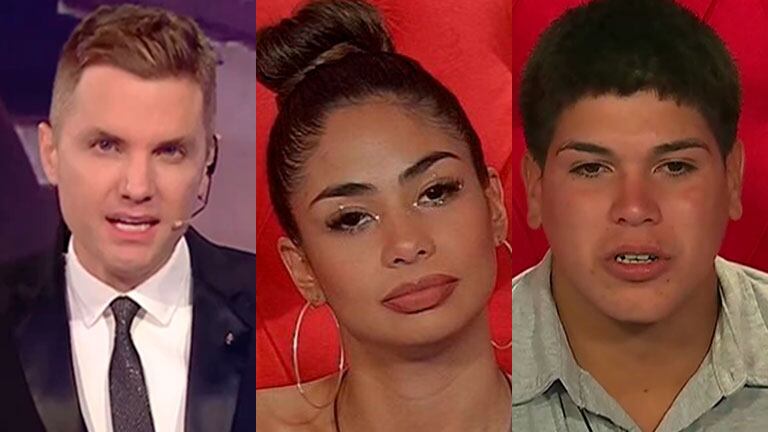 Santiago del Moro hizo referencia al ida y vuelta de Thiago y Daniela en Gran Hermano desde que volvió en el repechaje