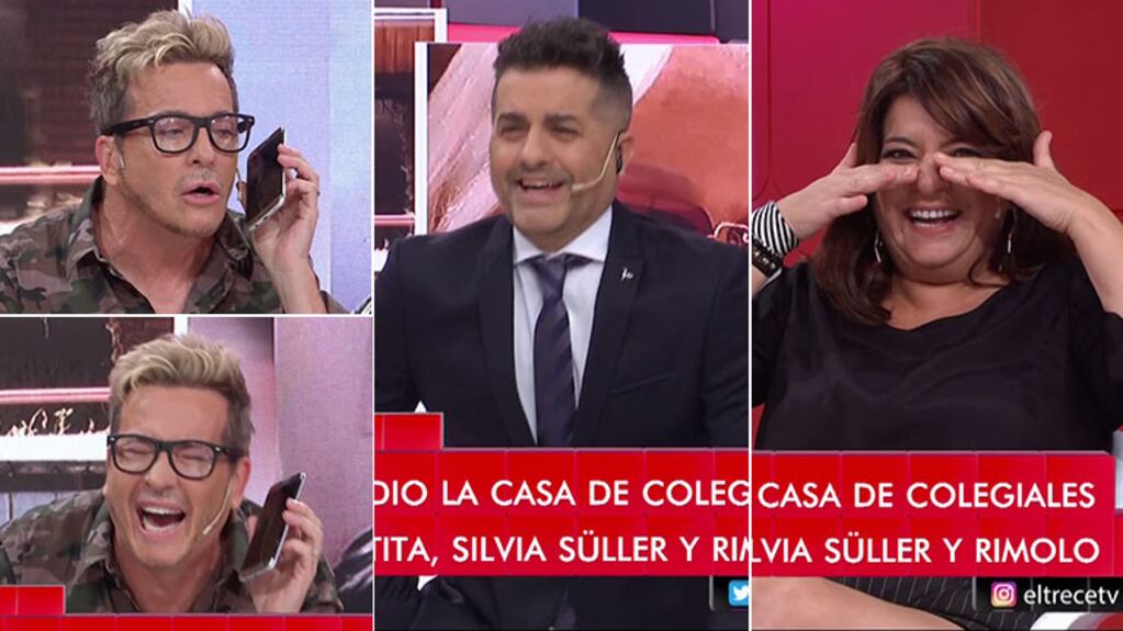 ¡Increíble momento en TV! Guido Süller recibió un insólito llamado en vivo en LAM: mirá la desopilante reacción de todos