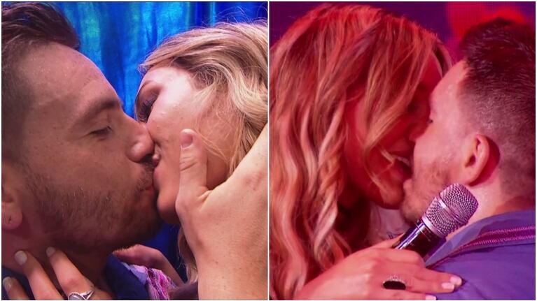 La "amigovia" de Fede Bal lo fue a visitar al Súper Bailando... ¡y sellaron su relación a puro beso!