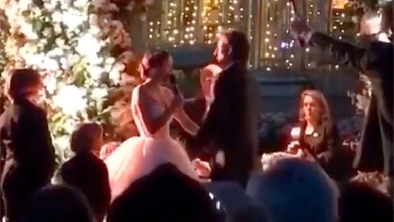 ¡La boda del año! Los profundos mensajes de amor de Pampita y Roberto García Moritán en el altar