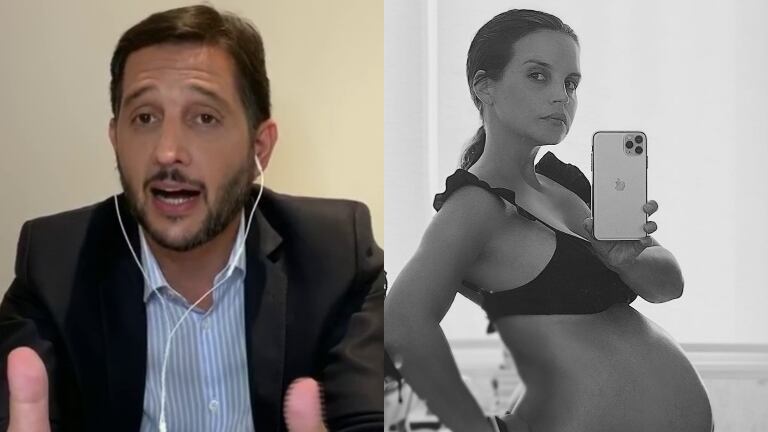La palabra de Germán Paoloski por el embarazo avanzado de Sabrina Garciarena en medio de la crisis sanitaria por el coronavirus: "Espero lo mejor"