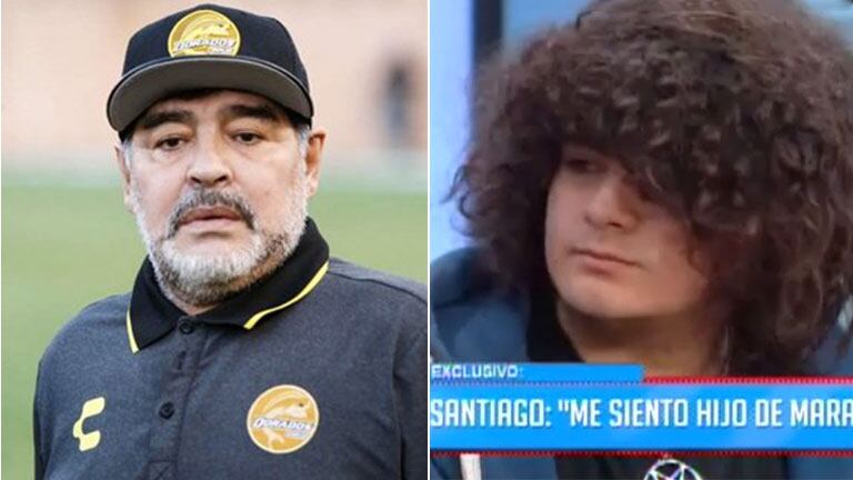 La palabra de Santiago Lara, el ¿décimo hijo? de Diego Maradona: “Me puso feliz que el abogado haya aceptado que estoy”