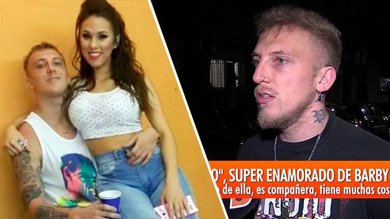 El Polaco contó detalles de su romance con Barby Silenzi: "Estoy enamorado, es un momento hermoso de mi vida"
