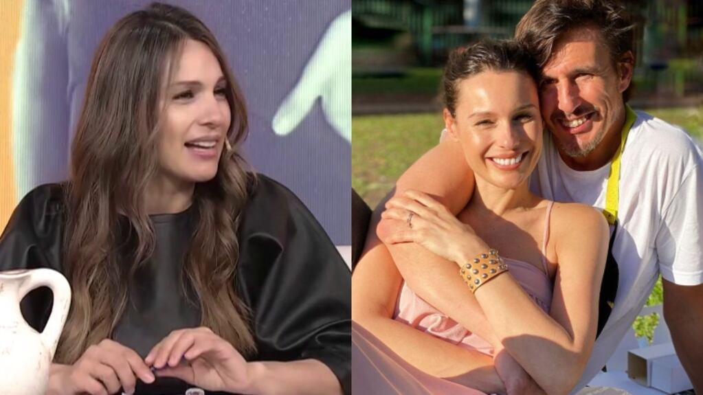 Pampita, divertida, al revelar un desopilante momento que vivió con García Moritán: "Nos quedamos hasta las 3 am cocinando porque se descongeló la heladera"