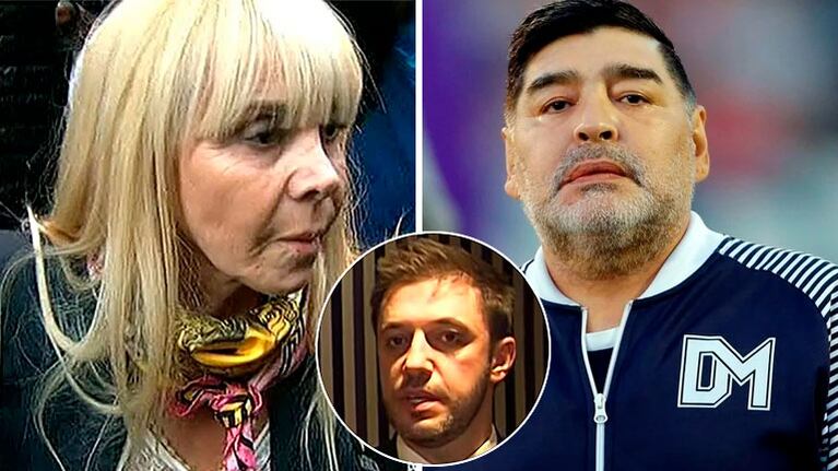 Matías Morla reveló cómo fue la fuerte discusión entre Diego Maradona y Claudia VIllafañe 