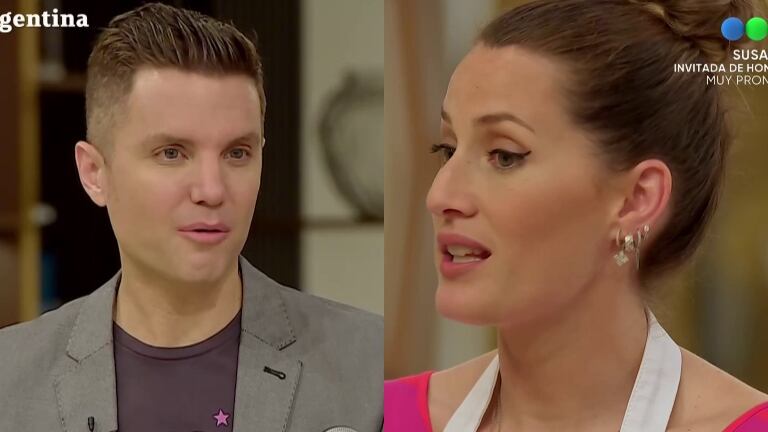 Santiago del Moro "pinchó" a Mica Viciconte, en medio de rumores de embarazo: "¿Querés ser mamá?"
