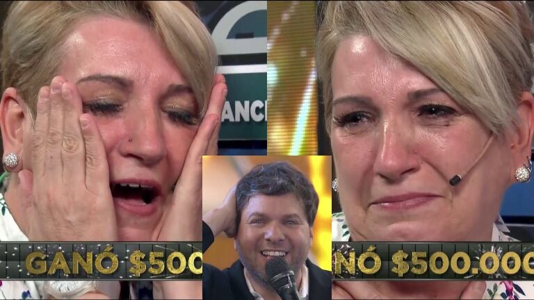 La emoción de Marina, la participante de Bienvenidos a bordo que se ganó medio millón de pesos: "Un beso grande a mis hijas y a mis pacientes"