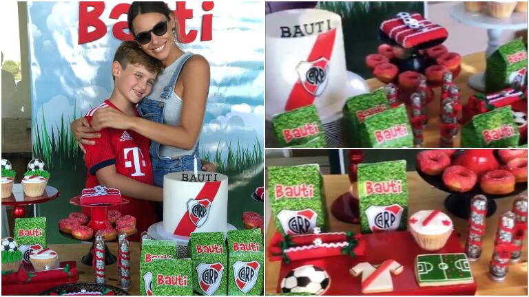 La fiesta de cumpleaños de Bautista, el hijo de Pampita