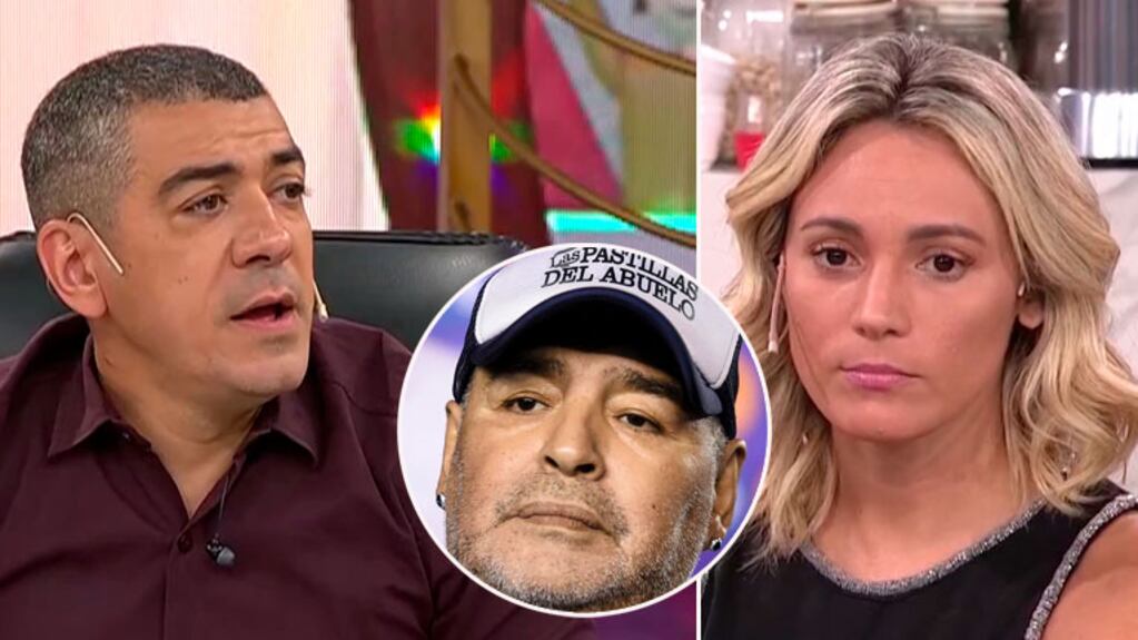  Walter Queijeiro, súper irónico con Rocío Oliva por sus declaraciones sobre su vida con Diego Maradona