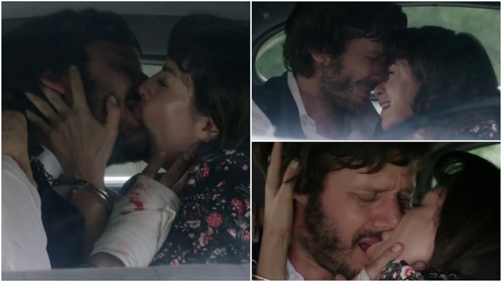 El tremendo beso de Benjamín Vicuña y Mercedes Funes en Argentina, tierra de amor y venganza