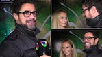 La divertida reacción de Luciano Castro cuando Sabrina Rojas dijo en una nota con Intrusos que van a tener "mil crisis más"