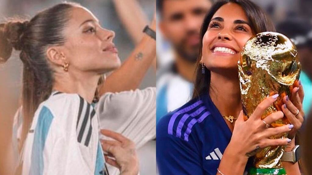 Antonela Roccuzzo integró a Tini Stoessel al grupo de parejas de futbolistas de la Selección