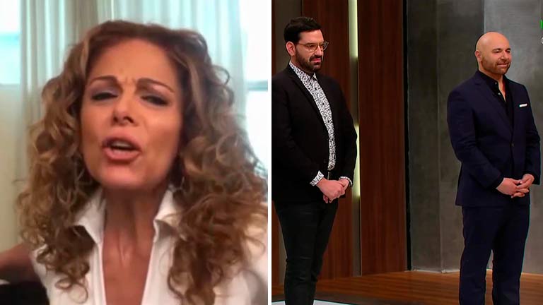 Iliana Calabró se mostró molesta con la producción de MasterChef Celebrity por su eliminación 