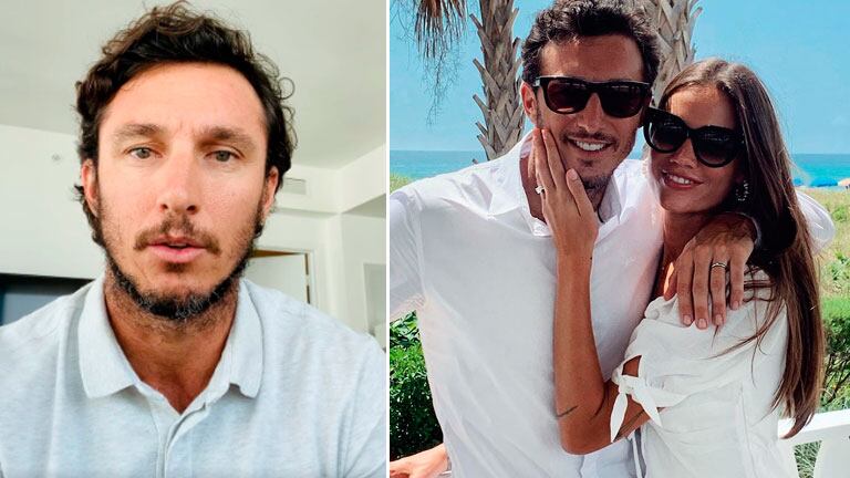 La reacción de Pico Mónaco ante la versión de paternidad junto a Diana Arnopoulos