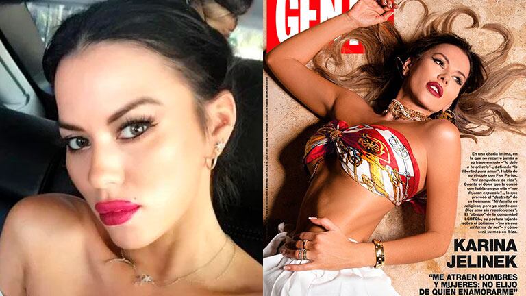 Karina Jelinek aclaró sus declaraciones a la revista Gente sobre su sexualidad