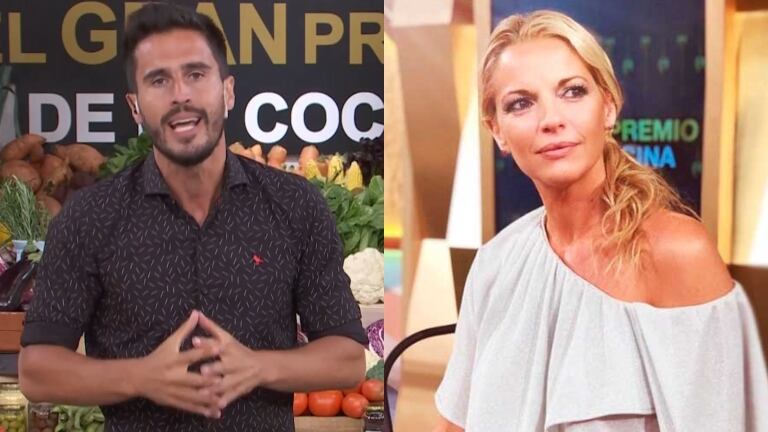 Juan Marconi contó por qué se ausentó Carina Zampini de El gran premio de la cocina: "Se fue de vacaciones"