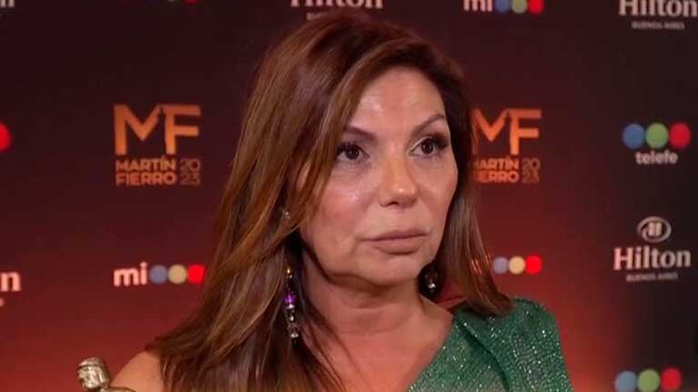 La reacción de Mariel Di Lenarda cuando un cronista le preguntó si “le robó” el Martín Fierro a Yanina Latorre