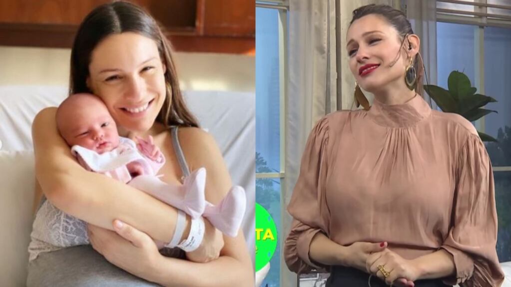 La palabra de Pampita sobre cómo es su rutina nocturna con su beba de 2 semanas: "Ella tiene una cunita al lado de nuestra cama" 