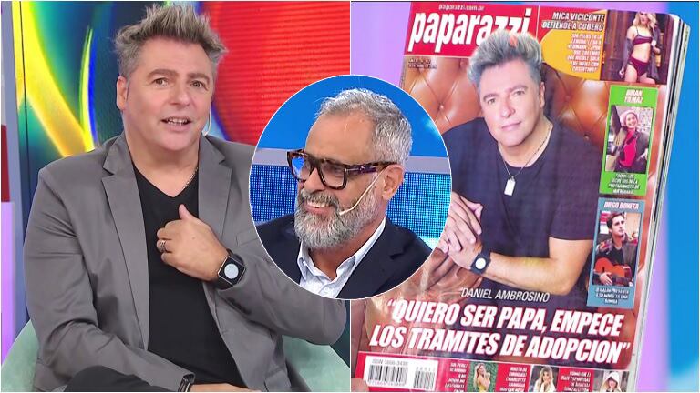 Dani Ambrosino, el panelista de Intrusos, empezó el trámite de adopción