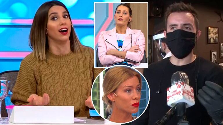 La pícara chicana de Cinthia Fernández en pleno móvil con Matías Defederico tras una inesperada pregunta de Mica Viciconte