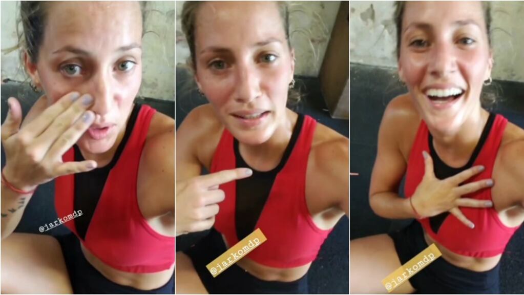 Mica Viciconte y su exigente rutina de ejercicios tras dos meses sin entrenar