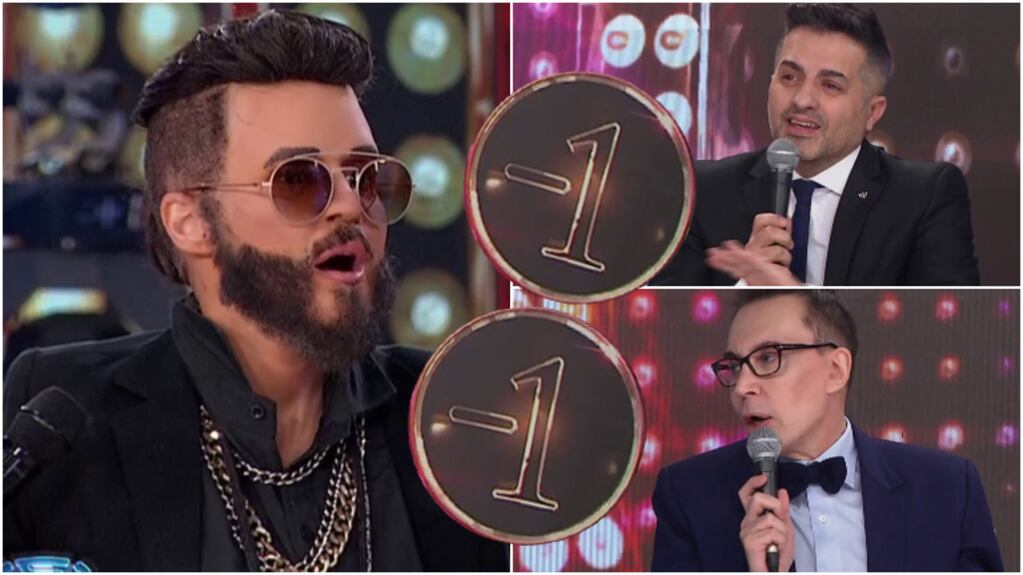 Marcelo Polino y Ángel de Brito le clavaron un menos uno a Leticia Brédice y su imitación de Maluma en el Súper Bailando