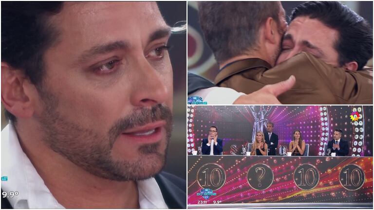 Hernán Piquín se despidió del Súper Bailando a puro llanto