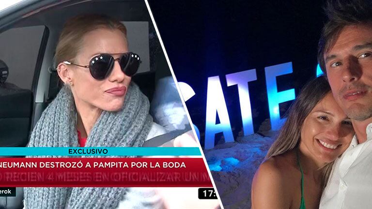Nicole Neumann y su crítica a la boda de Pampita, a dos meses de iniciar el romance