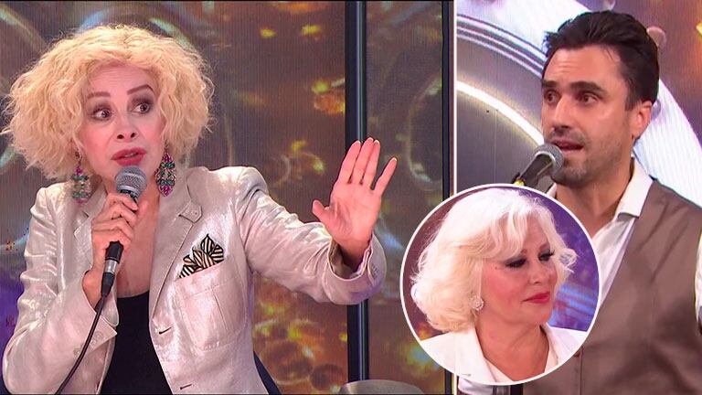Tremendo enojo de Nacha Guevara con el coach de Luisa Albinoni en el Cantando