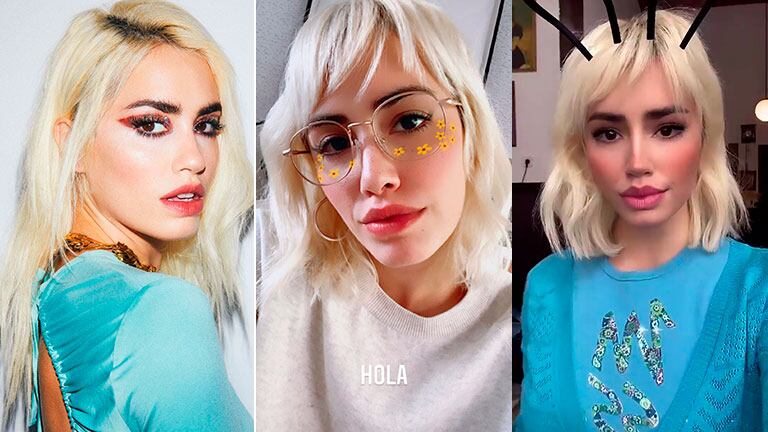 ¡Cambio de look! Lali Espósito apostó al pelo corto y al flequillo