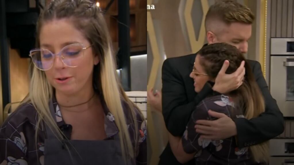 Juariu se quebró por la impotencia en MasterChef Celebrity y Santiago del Moro la consoló: "No te pongas triste"