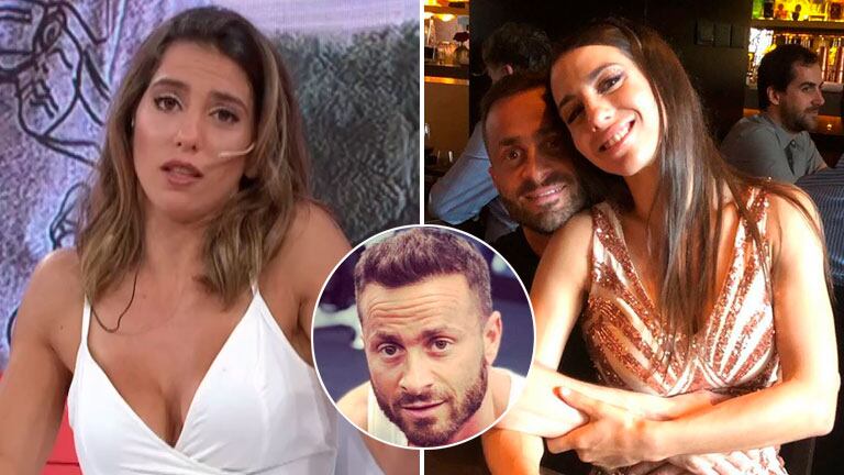 Cinthia Fernández explicó por qué lloró tanto al ver a Martín Baclini con otra mujer en su falda