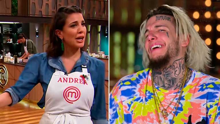 Alex Caniggia se despachó contra Andrea Rincón en MasterChef Celebrity
