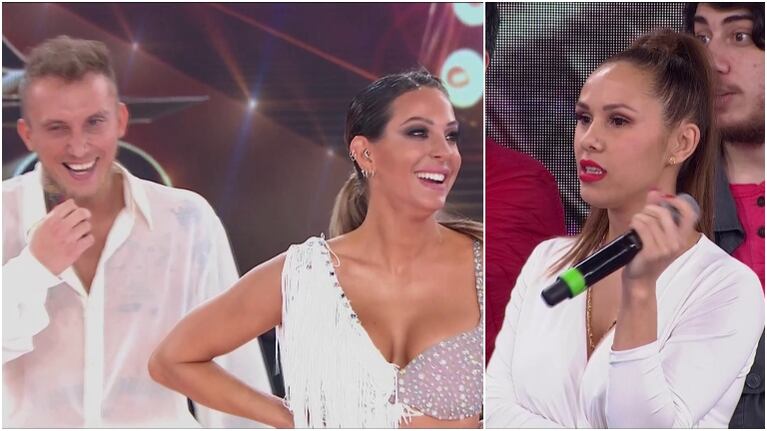 Picante ida y vuelta de Noelia Marzol y Barby Silenzi en el Súper Bailando