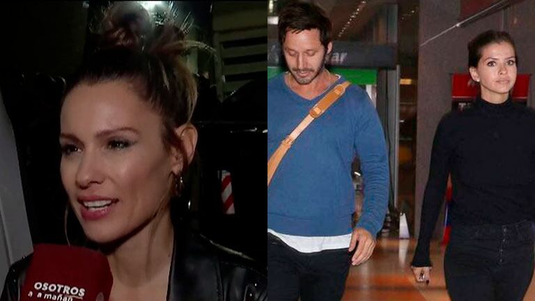 La respuesta de Pampita cuando le preguntaron por la versión de separación de Benjamín Vicuña y China Suárez