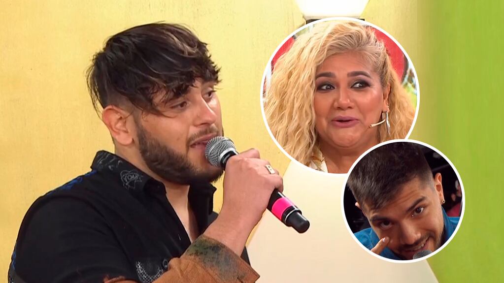 Un participante del casting del Cantando se le declaró en vivo a La Bomba y Tyago apareció para controlarlo