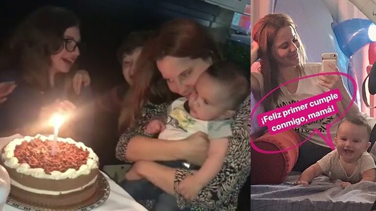 Agustina Kämpfer celebró su cumpleaños