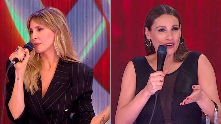 Pampita se mostró muy molesta con la decisión de Guillermina Valdés sobre el chat del jurado