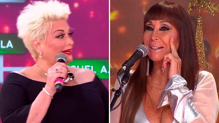El pícaro diálogo al límite entre Moria Casán y Carmen Barbieri