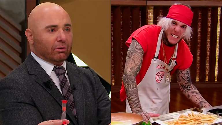Germán Martitegui, muy enojado por el desplante de Alex Caniggia 